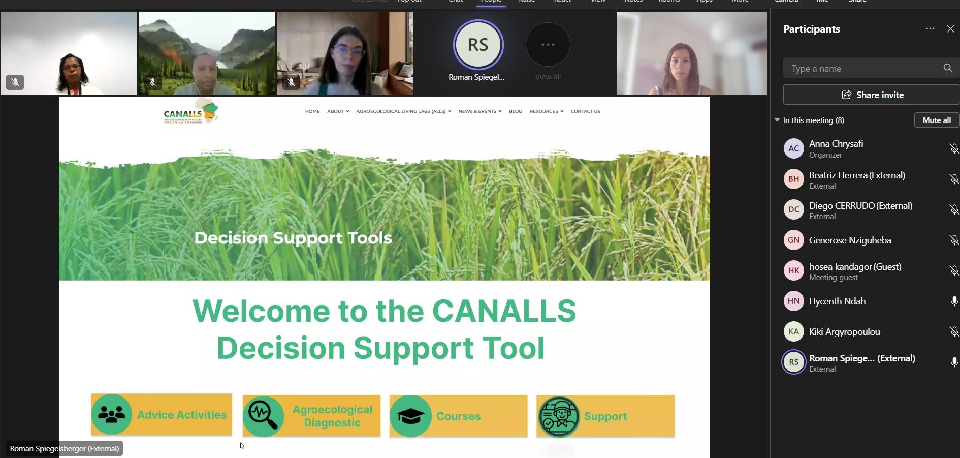 CANALLS Project Hosts Second Online Advisory Board Meeting